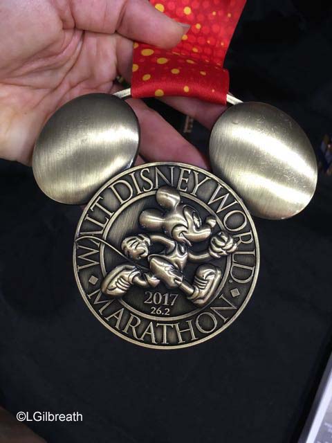 runDisney 2017 Marathon Mickey Medal