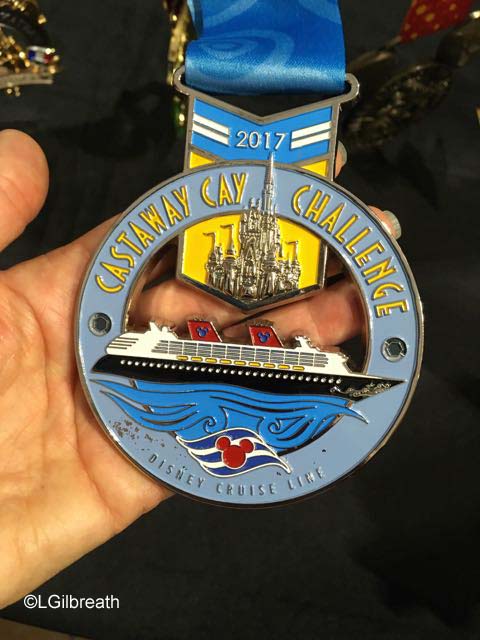 runDisney 2017 Castaway Cay Challenge Medal