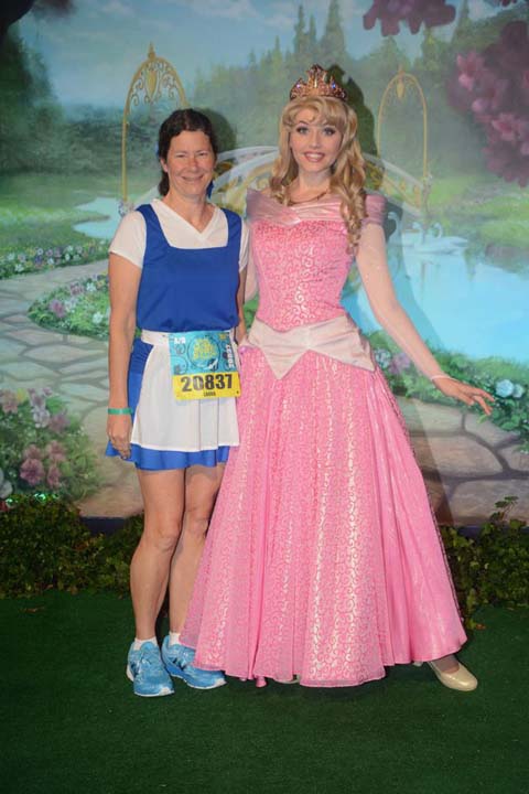 2017 Princess Half Marathon Aurora