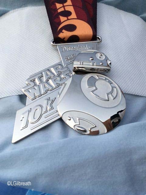 Star Wars 10K BB-8 Medal