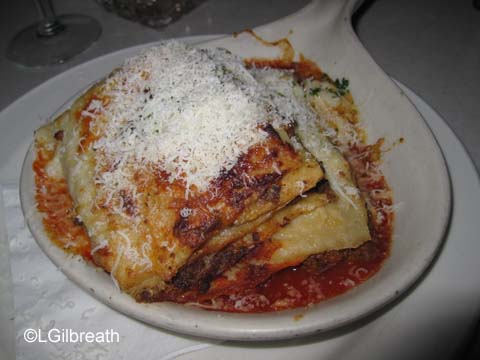 Naples Restaurant Lasagna