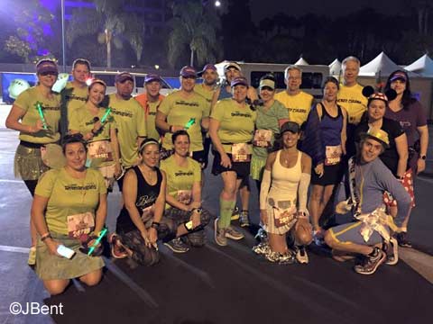 Mickey Milers before 2015 Tinker Bell 10K