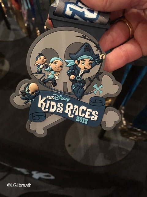Tinker Bell Kids Races medal