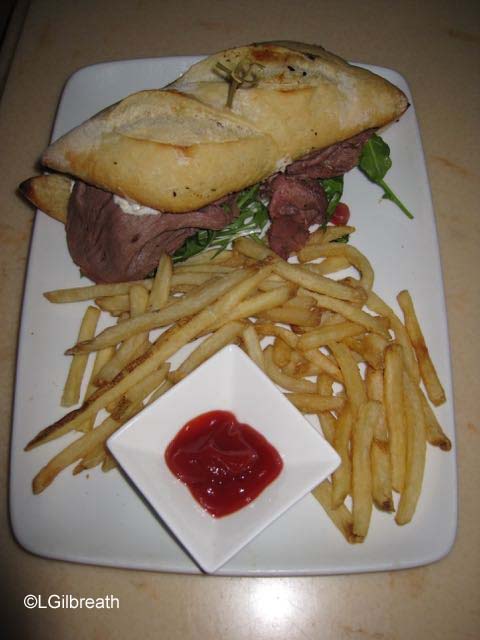 Be Our Guest Roast Beef Sandwich