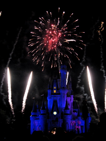 disney castle fireworks. I think Disneyland#39;s Remember.
