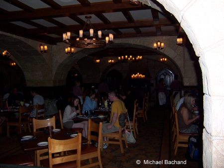 Inside the restaurant