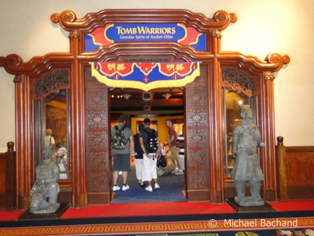 Tomb Warriors entrance
