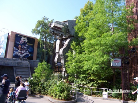 Outside of Star Tours
