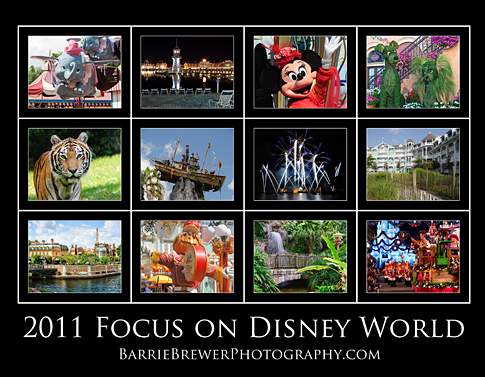2011 Focus on Disney World Calendar