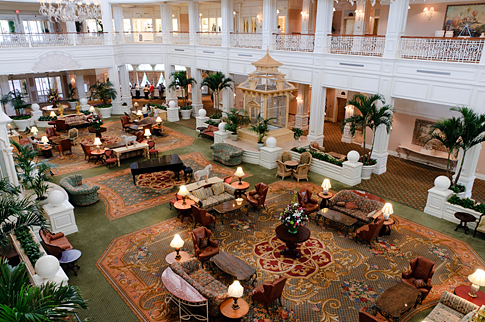 Lobby of Disney's Grand Floridian
