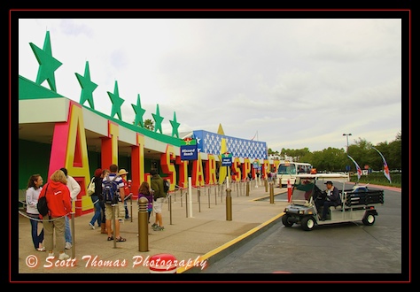 All Star Sports Resort Bus Stop, Walt Disney World, Orlando, Florida