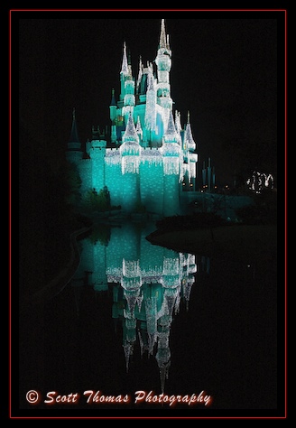walt disney world castle christmas. Cinderella Castle in Dream