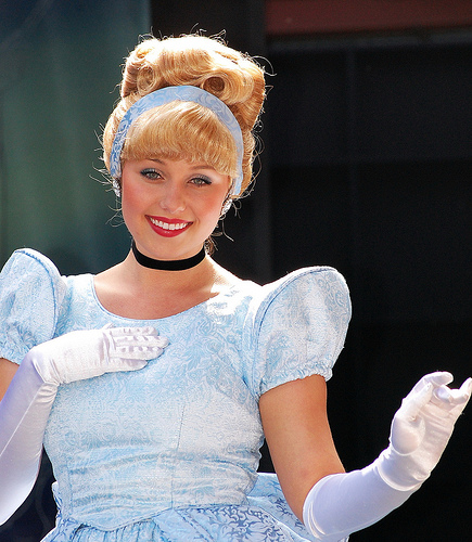 Cinderella by Disney Grandpa. Â© Ron Vertrees. All Rights Reserved, Disneyland, Anaheim, California