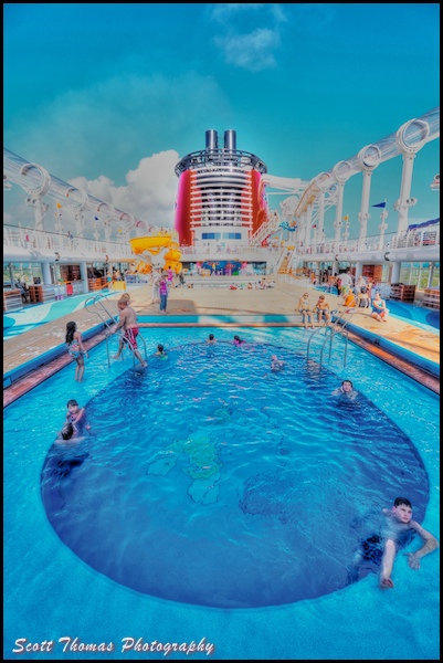 Deck 11 of the Disney Dream has the Mickey Mouse and Donald Duck pools.