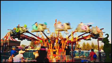 walt disney world magic kingdom rides. Dumbo ride in Magic Kingdom#39;s Fantasyland, Walt Disney World, Orlando, Florida Dumbo ride without a Neutral Density filter. Nikon D700/28-300VR, 1/15s,