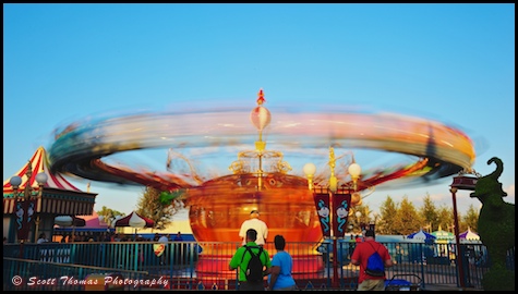 walt disney world magic kingdom rides. Dumbo ride in Magic Kingdom#39;s Fantasyland, Walt Disney World, Orlando, Florida Dumbo ride with a Neutral Density filter. Nikon D700/28-300VR, 0.63s, f/25,