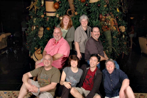 Barrie Brewer and crew at Disney's Animal Kingdom Lodge