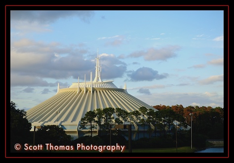 Space Mountain in the Magic Kingdom, Walt Disney World, Orlando, Florida