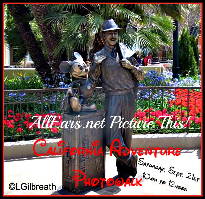 Storyteller statue at Disney's California Adventure, Anaheim, California