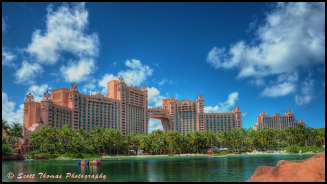 The Atlantis resort on Paradise Island, Nassau, Bahamas