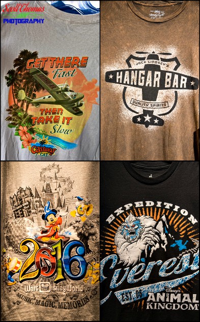 Adult Disney T-Shirts, Walt Disney World, Orlando, Florida