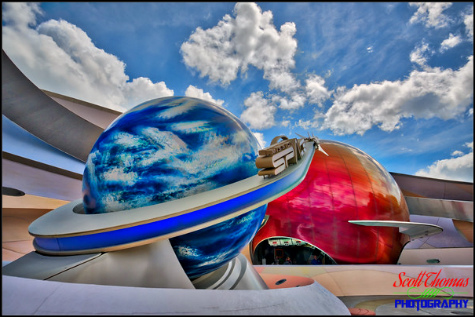 Mission: SPACE pavilion in Epcot's Future World, Walt Disney World, Orlando, Florida