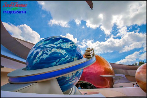 Mission Space in Epcot's Future World, Walt Disney World, Orlando, Florida