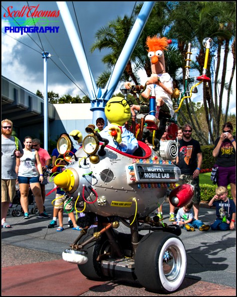 Muppet Mobile Lab in Epcot's Future World, Walt Disney World, Orlando, Florida