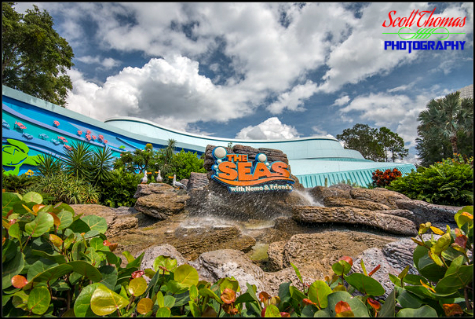 The Seas with Nemo & Friends pavilion in Epcot's Future World, Walt Disney World, Orlando, Florida