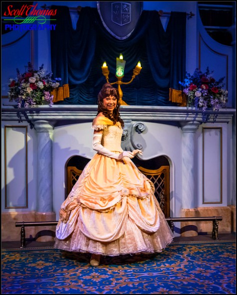 Enchanted Tales with Belle in Fantasyland at the Magic Kingdom, Walt Disney World, Orlando, Florida