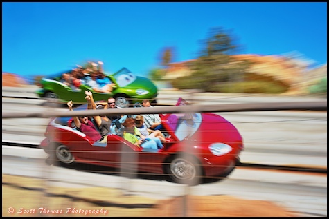 Radiator Springs Racers, Disney's California Adventure, Anaheim, California