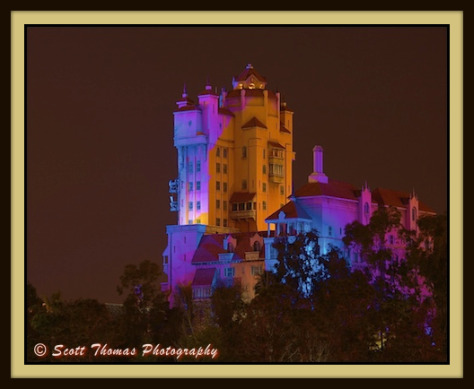 Twilight Zone Tower of Terror in Disney's Hollywood Studios, Walt Disney World, Orlando, Florida
