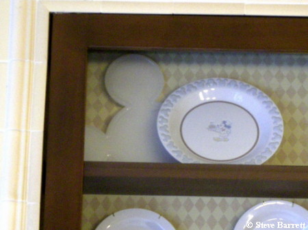 Mickey Shaped Serving Platter
