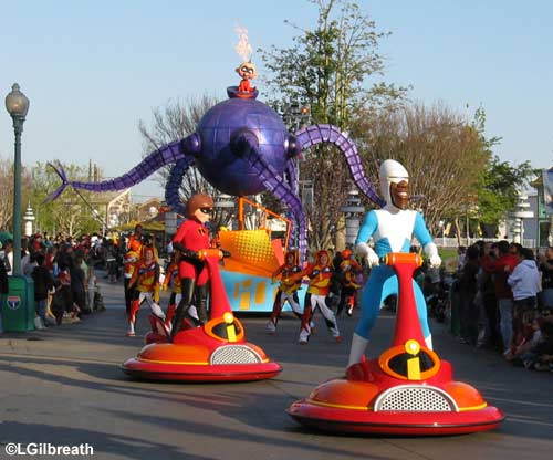 The Pixar Play Parade