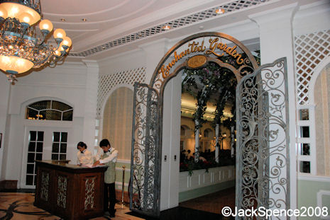 Enchanted Garden Restaurant at Disneyland Hotel Hong Kong Disney Resort
