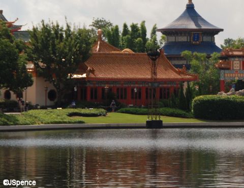 China Pavilion on World Showcase Lagoon